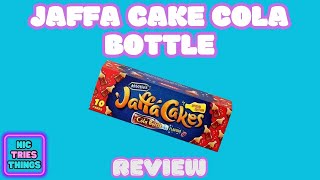 Jaffa Cakes Cola Bottle  Review [upl. by Nylrebma]