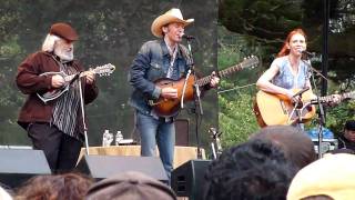 Gillian Welch and David Rawlings with David Grisman Hardly Strictly Bluegrass 2010 [upl. by Mis]