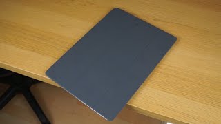 iPad Pro Smart Cover Unboxing and Installation Grey [upl. by Holt]