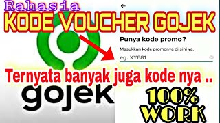 Kode Voucher Gojek  Voucher Gofood  Kode Promo Gofood [upl. by Saffian512]