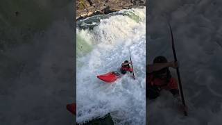 Creeker vs Half Slice whitewaterkayaking [upl. by Doti]