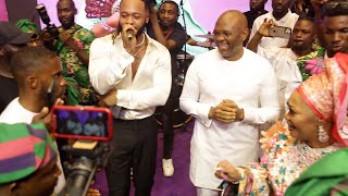 SINGER FLAVOUR PERFORMS ALONGSIDE TONY ELUMELU AT DR SIJU ILUYOMADES 60TH BIRTHDAY CEREMONY [upl. by Merideth]