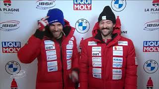 Highlights 2 men Bob La Plagne World cup 2 [upl. by Jamima]