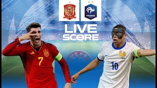 🔴 LIVE SCORE  SPANYOL VS PRANCIS  SEMI FINALS UEFA EURO 2024 [upl. by Lillis]