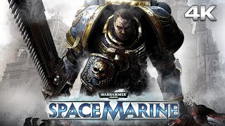 WARHAMMER 40000 SPACE MARINE All Cutscenes Full Game Movie 4K UHD [upl. by Mashe]