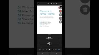 Firmar un Documento con Adobe Acrobat Reader en Telefono Android [upl. by Yesmar738]