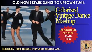 Colorized Vintage Dance Mashup  Background Score By Track Tribe vintagedance [upl. by Yeltneb]