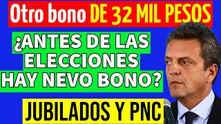 💥Nuevo BONO de 32 MIL pesos Para los Jubilados Y Pensionados de Anses en Noviembre  Aumento y Bono [upl. by Junina]