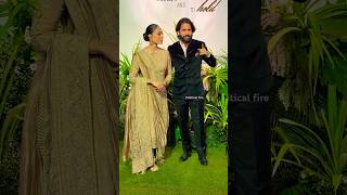 Naga Chaitanya amp Sobhita Dhulipala At Aaliyah Kashyap amp Shane Gregoire Wedding Reception [upl. by Atteroc]