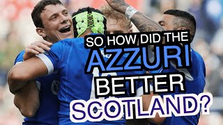 So how did Italy better Scotland  Six Nations 2024 [upl. by Tooley922]