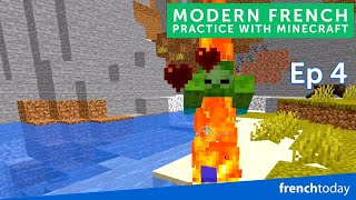 🧟‍♂️Prof de français qui joue à Minecraft  Vidéo 4  Zombies [upl. by Marlie]