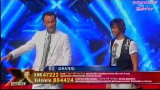 X Factor 4 • Davide Mogavero • quotSEI NATO PER FARE QUESTOquot Commenti 1° Puntata [upl. by Lain]