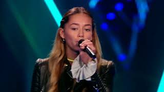 BEAUTIFUL VOICE Montana  Fallin  The Voice Kids Holland 2018  The Blind Auditions [upl. by Allx]