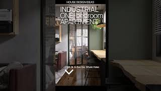 Tiny House Design Industrial amp Urban Chic  2 Contradictory Styles Onebedroom Apartments 7x5 [upl. by Rickert]