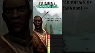 NAZEEM SKYRIM CHARACTER RATING podcast gaming funny comedy skyrim games gamer [upl. by Ellehcyar]