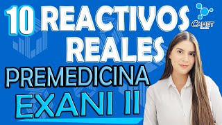 REACTIVOS REALES PREMEDICINA EXANI II  ⚡️ [upl. by Staley906]