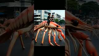 The Big Shrimp Fish Rescue The Man trending animals rescue fish [upl. by Wendt310]