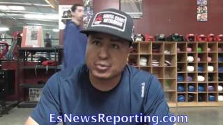 quotCanelo vs Khan was a TOTAL MISMATCHquot Robert Garcia says  EsNews Boxing [upl. by Lonna]