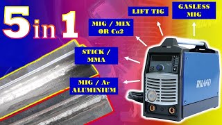 How To Use RILAND MIG180 PGDM Pulse Mig Welding Machine [upl. by Atined]