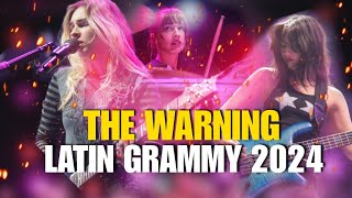 25th LATIN GRAMMY THE WARNING AND BIG NAMES IN ROCK [upl. by Htbazile]