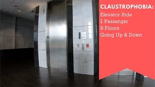 Claustrophobia  Fear of Elevators  Going Up and Down 9 Floors [upl. by Lagasse]