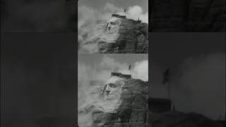 US President George Washington”s head shaped at Mount Rushmore in South Dakota in 1930 [upl. by Puduns]