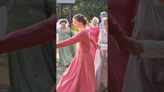 Medieval dance at a medieval festival in Cordovado Italy [upl. by Gitel]