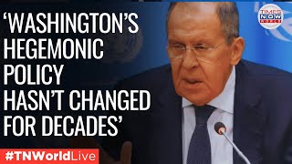 LIVE  Sergey Lavrov Demands UN Security Council Reform Slams Western Dominance [upl. by Anazus]