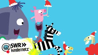 Frohe Weihnachten  Animanimals  Trickfilm  Ich kenne ein Tier  SWR Kindernetz [upl. by Hnamik]