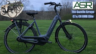 Gazelle Arroyo C7 amp C8 HMB Elite Review and Comparison The most comfortable eBikes available [upl. by Nyliak951]