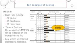 MCMI III and MMPI2 [upl. by Modeste757]