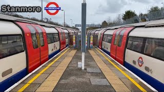 London Underground Jubilee Line Trains At Stanmore  060324 [upl. by Aerahs552]