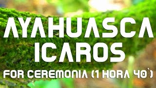 AYAHUASCA  ICAROS for Ceremony 1hr 40 Duration [upl. by Aeret]