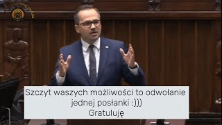 Horała wyśmiał uśmiechniętą koalicję [upl. by Ecnaret]