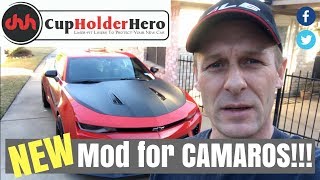 NEW Camaro Mod  CupHolderHero [upl. by Akinam]