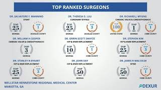 Top Ranked Surgeons at WellStar Kennestone Hospital Georgia [upl. by Ecnarf]