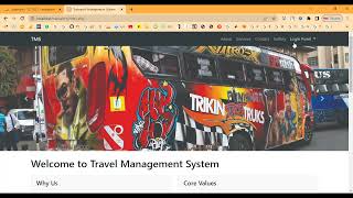 Transport Management System in PHP [upl. by Tomasina]