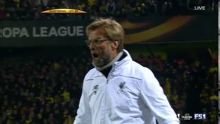 Jurgen Klopp reaction after Origis goal vs Borussia Dortmund [upl. by Sloane178]