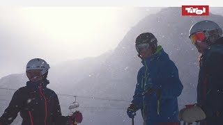 Skifahren auf dem Stubaier Gletscher Skiurlaub im Stubaital ⛷ [upl. by Aerdua]