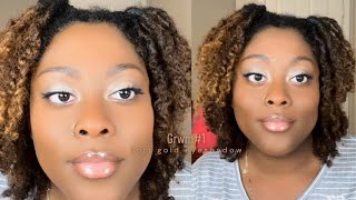 Soft Gold makeup Grwm [upl. by Sidon278]