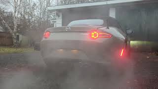 Mazda MX5 ND2 Yonaka Axel back Exhaust Sound [upl. by Seitz621]