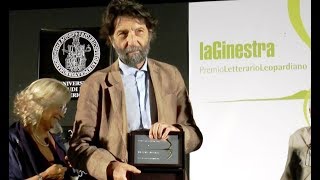 Napoli  Massimo Cacciari riceve il quotPremio La Ginestraquot 150918 [upl. by Riaj]