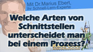 Welche Arten von Schnittstellen unterscheidet man bei einem Prozess [upl. by Ttcos]