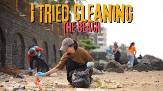 I Tried Cleaning The Versova Beach [upl. by Enaelem]