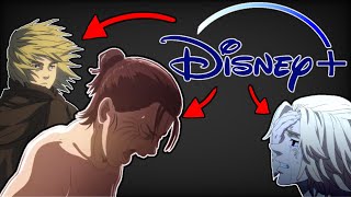 DISNEY übernimmt ATTACK ON TITAN Tokyo Revengers und Vinland Saga amp fördert ILLEGALS Streaming [upl. by Dazhehs]