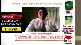 El tope salarial de 25 salarios Minimos [upl. by Aetnahc]