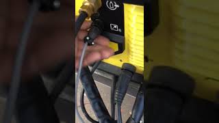 Esab rebel 235ic tig torch problem [upl. by Leamse]