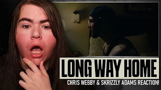 Chris Webby  Long Way Home feat Skrizzly Adams Official Video REACTION [upl. by Aradnahc220]