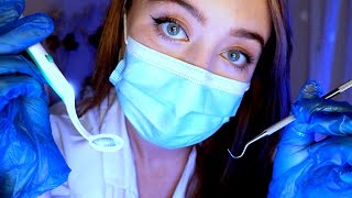 ASMR Dentist Roleplay  INTENSE Scaling and Picking [upl. by Darom439]