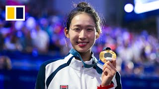 Vivian Kong wins Hong Kong’s 1st gold at Paris [upl. by Alben720]